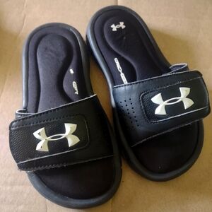 Kids Under Armour Slides 12c